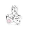 Pandora Mother & Daughter Split Heart hela 799187C01-1