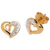 Brilliant Star - Diamanten Ohrringe BE-972-1