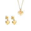 Goldschmuckset, Herzen
