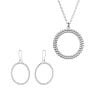 Kalevala Circle Of Light Schmuckset, großes Silber