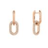 Daniel Wellington Crystal Link Rose Gold korvakorut DW00400576-1