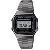 Casio Vintage Gunmetal -rannekello A168WEGG-1AEF-1