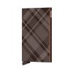 Secrid Cardprotector Tartan Brown CLA-TARTAN BROWN-1