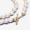 Pandora Baroque Treated Freshwater Cultured Pearls T-bar Collier kaulakoru 45 cm 363305C01-45-2