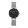 Daniel Wellington Classic Petite Sterling Black 28mm - rannekello DW00100218-1