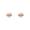 Daniel Wellington Aspiration Rose Gold Satin White -korvakorut DW00400152-1
