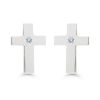 Hopeiset ristikorvakorut E-1322Z-1