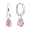 Hopeiset korvakorut E-24483ZPINK-1