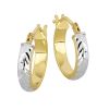 Gold Ohrringe E3LPFD15-10YW-1