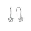 Silbernes Schmuckset mit Blume