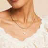 Edblad Rope Chain Necklace Gold 3mm 45-48cm 123506
