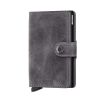 Secrid Miniwallet Vintage Grey-Black MV-GREY-BLACK-1