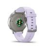 Garmin Venu 4 41mm Silver with Periwinkle Silicone Band 010-03013-01