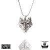 Northern Viking Jewelry Guardian Wolf -kaulakoru  50 cm NVJRS048-1