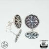 Northern Viking Jewelry Helm of Awe Ohrringe NVJKK023-1
