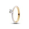 Pandora White Chakra Heart Ring 163088C01