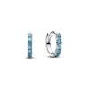 Pandora Blue Huggie Ohrringe 293849C01-1