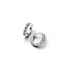 Pandora Blue Huggie Ohrringe 293849C01-2