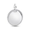 Pandora Engravable Round Tag riipus 394007C01