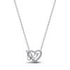 Pandora Entwined Heart & Butterfly Halskette 394477C01-45