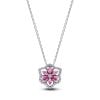 Pandora Herbarium Sparkling Pink Flower Pendant Halskette 394576C01-45