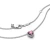 Pandora Pink Elevated Heart Halskette 398425C02-45-3