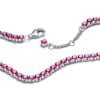 Pandora Sparkling Pink Tennis Armband 18 cm  591469C04-2