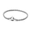 Pandora Round Pandora Clasp Twisted Snake Chain Armband 17 cm 593757C00-1
