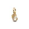 Pandora Hook Double Dangle hela 763891C01-1