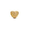 Pandora Textured Heart Mini Charme 764000C00