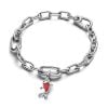 Pandora Red Murano Glass Koi Fish Mini Dangle Charm hela 793863C01-3