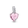 Pandora I Love You Mom Dangle Charme 794464C01