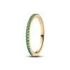 Pandora Sparkling Green Half-Eternity Band Ring 162999C03