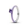 Pandora Purple Chakra Heart Ring 193088C04