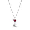 Pandora Elevated Heart Key Collier Halskette 394392C01-45