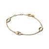Pandora Organically Shaped Oval & Treated Freshwater Cultured Pearl Armband 564677C01
