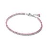 Pandora Pink Small Tennis rannekoru 593927C02