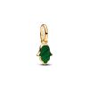 Pandora Green Hamsa Hand Mini Dangle Charme 764612C01