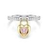 Swarovski Idyllia Ring mit rosa Herz