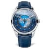 DeSanders Voyage GMT - Stainless steel & Blue-0