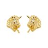 Gold Ohrringe, Einhorn JE13412-CZ-1
