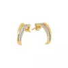 Goldene Ohrringe JE23712-CZ-YW-WPL