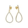 Gold Ohrringe JE54339-CZ-1
