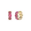 Guess Crazy Geometrical Örhängen / rosa JUBE03305JWYGFCT/U-1
