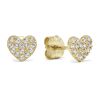 Gold HerzOhrringe K-E36962Z-1