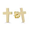 Gold KreuzenOhrringe K-E57520-1