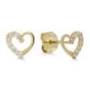 Gold HerzOhrringe K-E97397Z-1