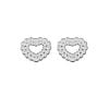 Kalevala Circle of Light Heart Earrings 2669483T-1