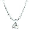 Kalevala Twinflower Halskette 42/45cm (Weiss) 2265402V-1