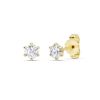 Brilliant Star Ohrringe mit Labordiamanten LES01068 YG 0.50